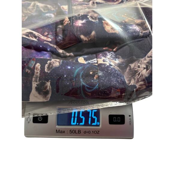 JanSport SuperBreak backpack with a "Multi Astro Kitty" RARE - Picture 7 of 7